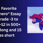 My Favorite Superhero essay