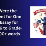 If I Were the President for One Day Essay