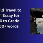 If I Could Travel to Space - Essay