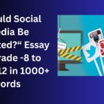 Should Social Media Be Regulated? -essay