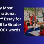 My Most Inspirational Teacher essay