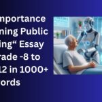 The Importance of Learning Public Speaking - essay