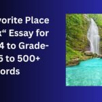 My Favorite Place to Relax essay