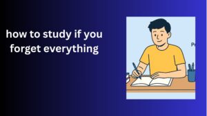 Read more about the article How to Study If You Forget Everything