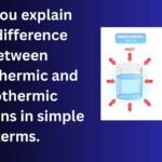 can you explain the difference between endothermic and exothermic reactions in simple terms.