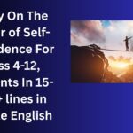 The Power of Self-Confidence essay